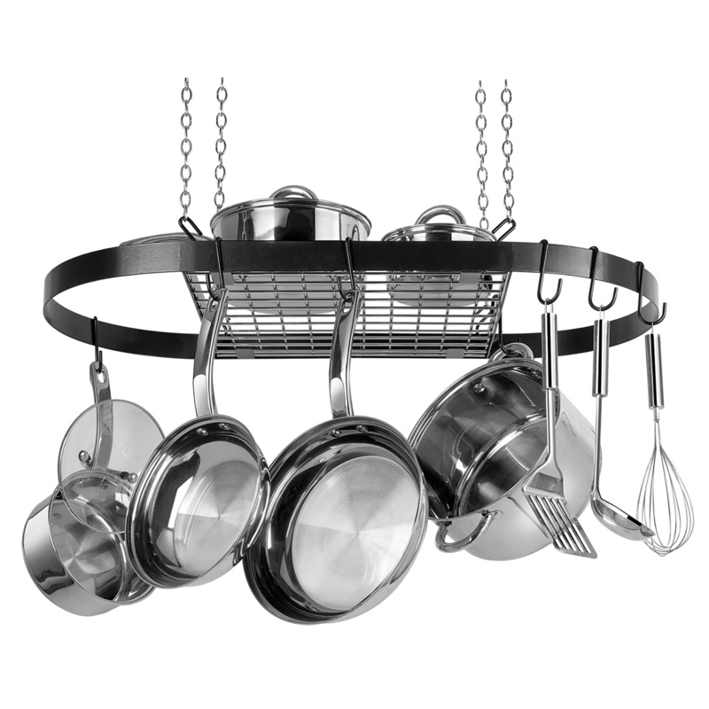 Oval Hanging Pot Rack