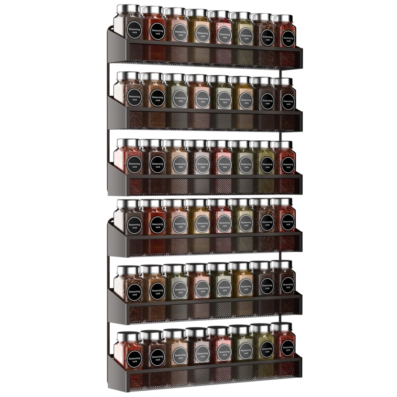 3-Tier Wall Mounted Spice Rack
