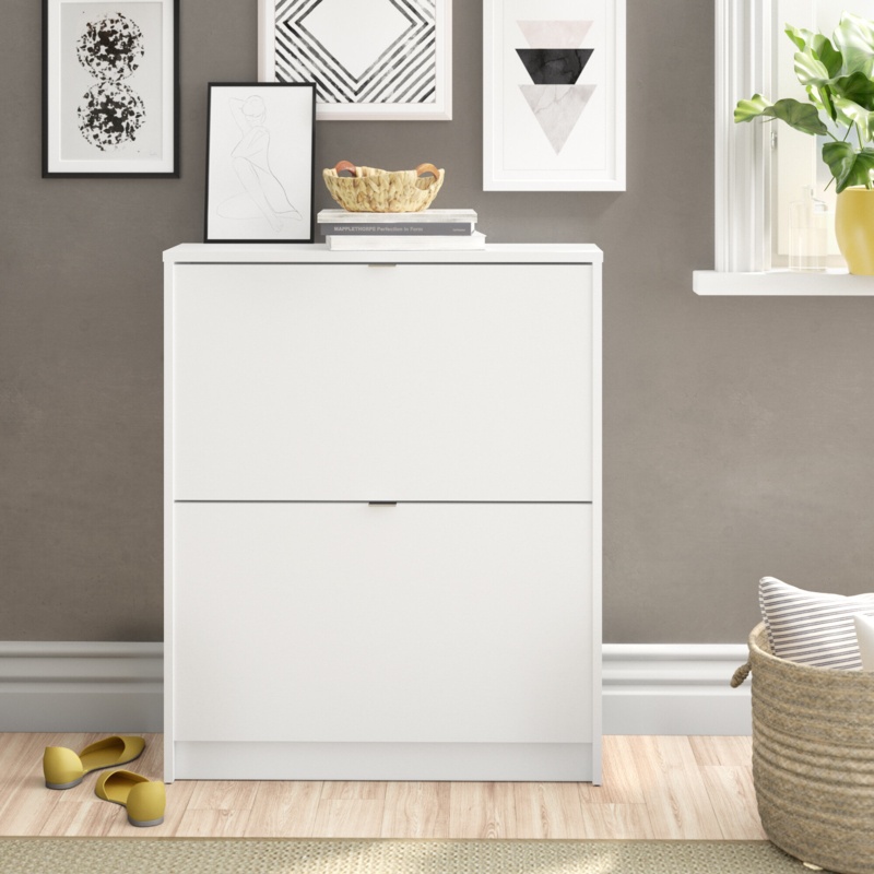 Pairs Manufactured Wood Shoe Storage Cabinet