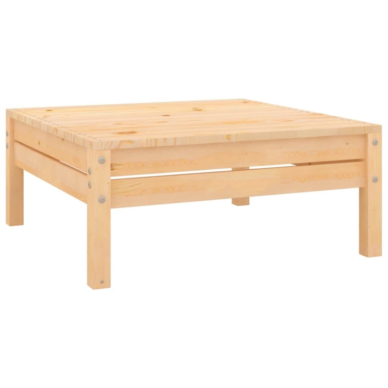 Wooden Garden Footstool with Modular Design