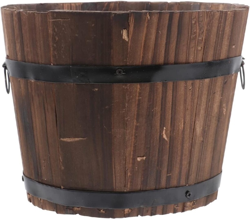 Patrecia Whiskey Barrel Planter