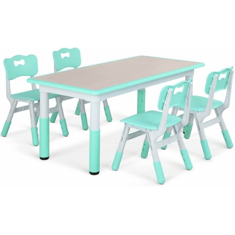 Pattaya Kids 5 Piece Square Play / Activity Table