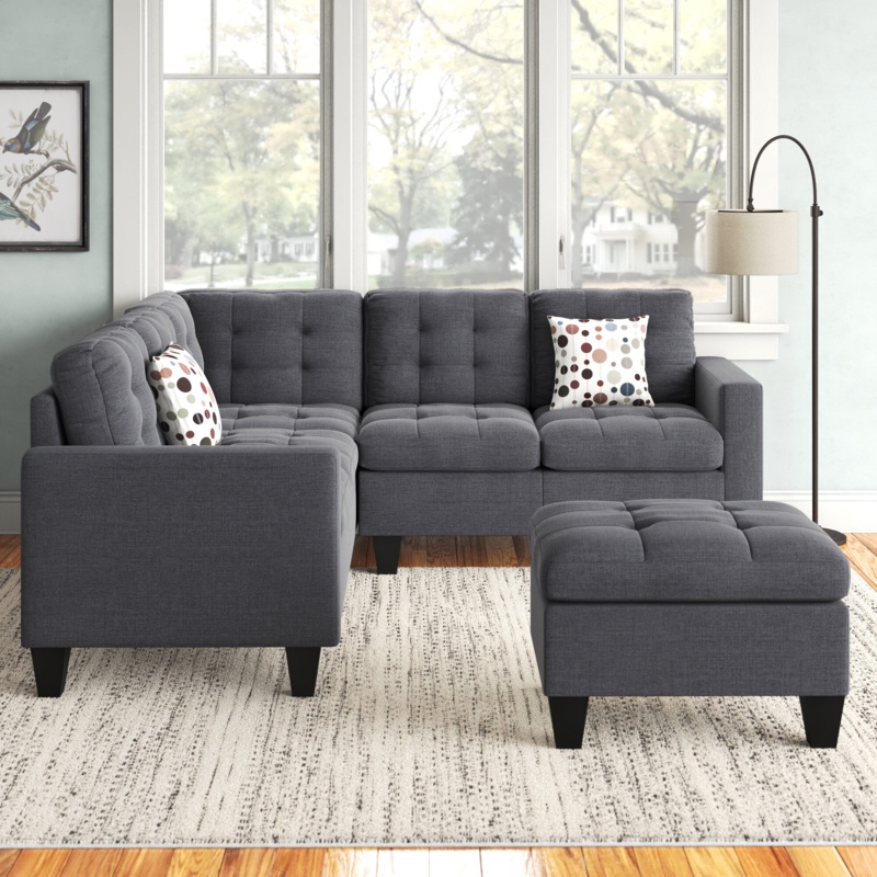 Pawnee 4 - Piece Upholstered Sectional