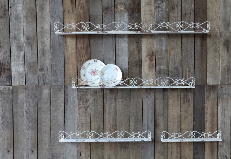 Paylor 4 Piece Metal Floating Shelf