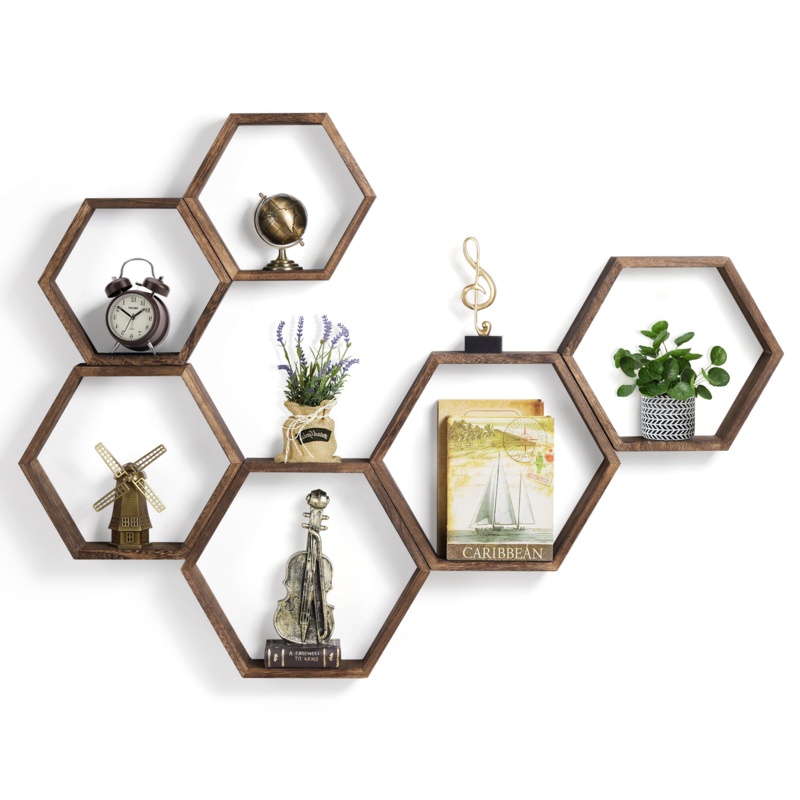 Penaflor 6pc Floating Shelf