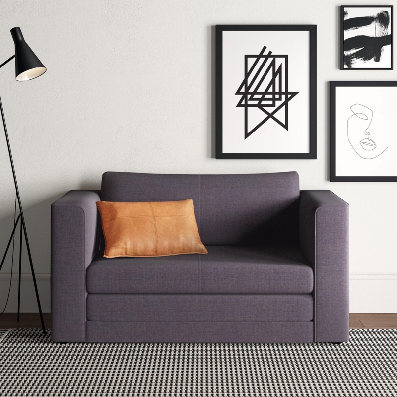 Philene 53.15'' Upholstered Sleeper Sofa