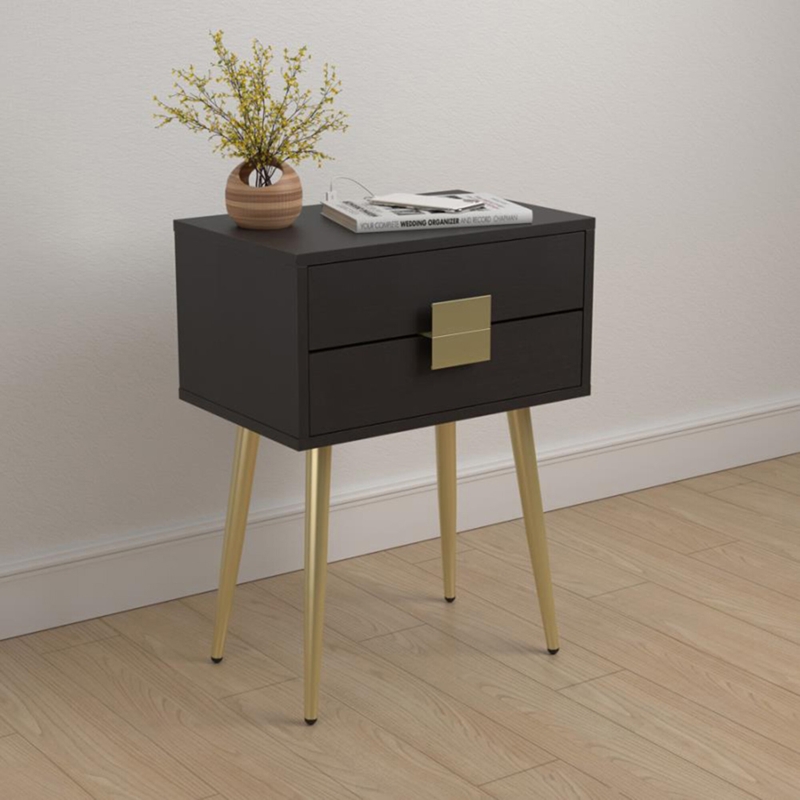 Mid-Century Modern Telephone Table with USB Port