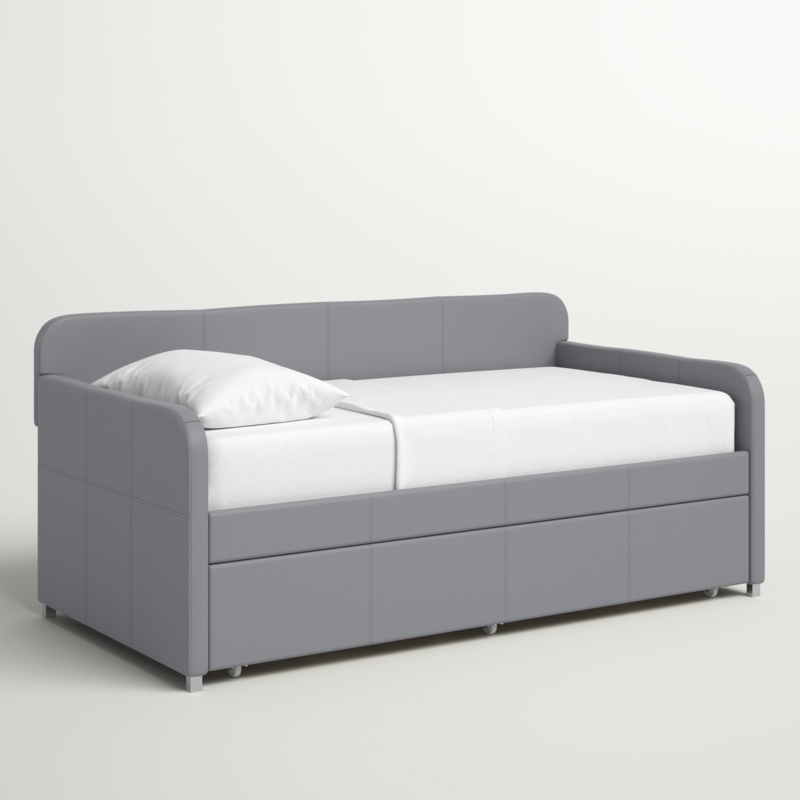 Plunkett Upholstered Daybed with Trundle