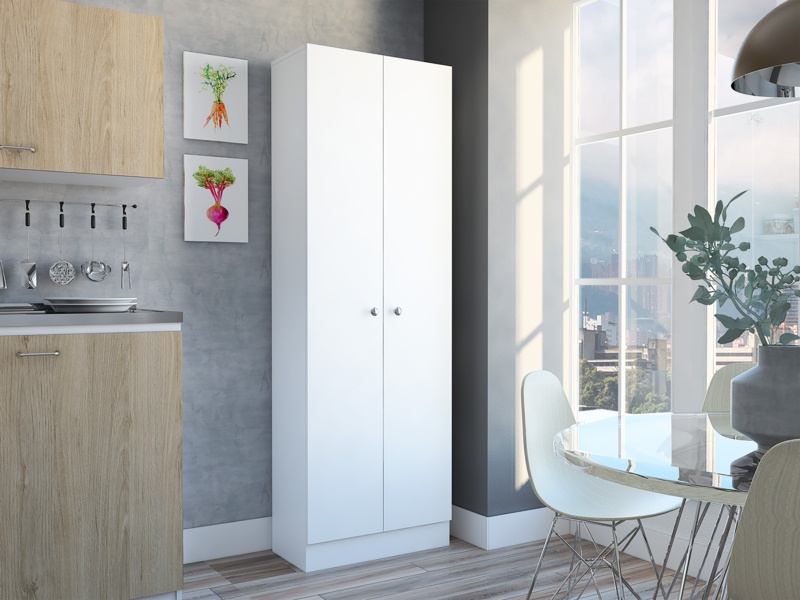 Plymouth 71-inch Multistorage Kitchen Cabinet with 5 Shelves