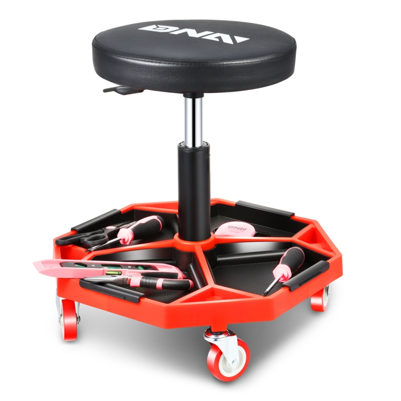Pneumatic Rolling Mechanic Stool