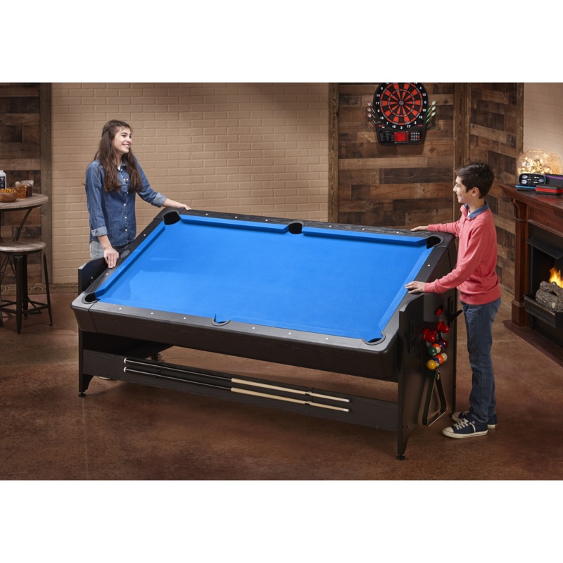 Pockey 3 Games 87" Multi Game Table