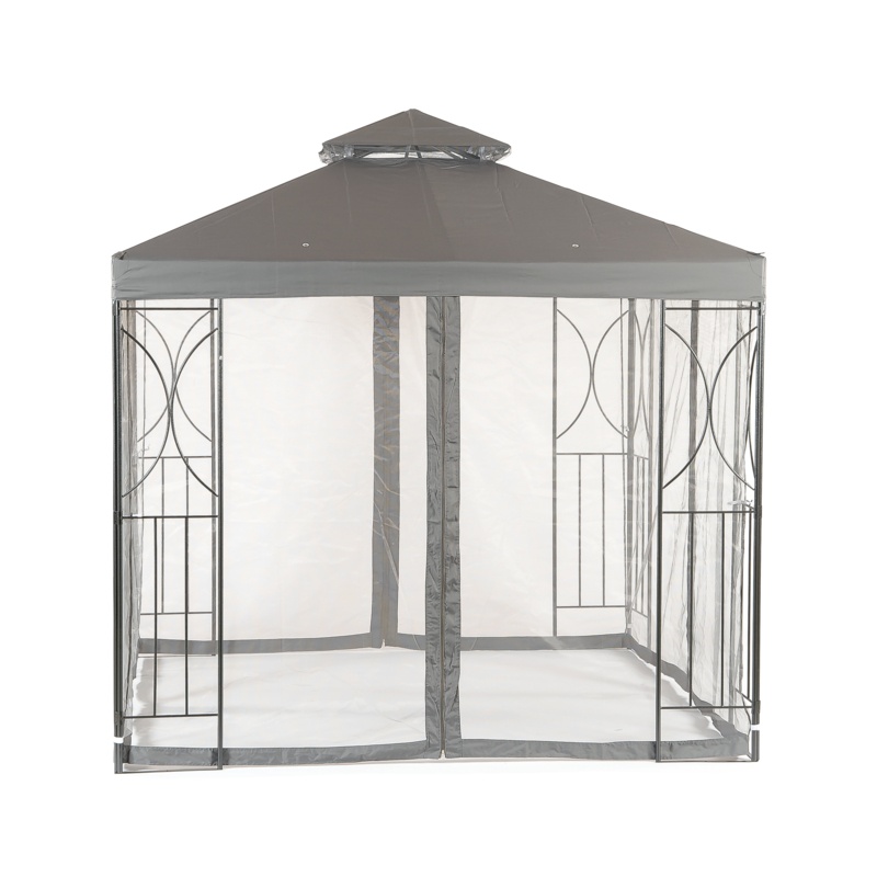 Polenza 8 Ft. W x 8 Ft. D Metal Patio Gazebo