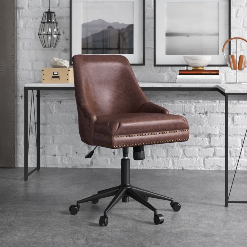 Positano Faux Leather Task Chair