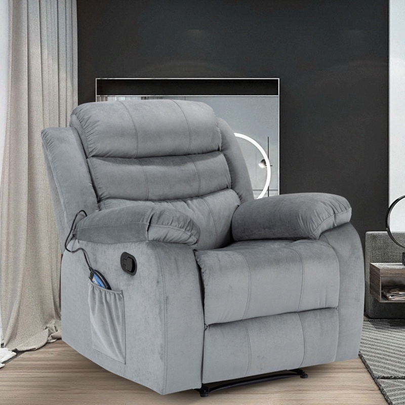Power Reclining Heated Massage Chair