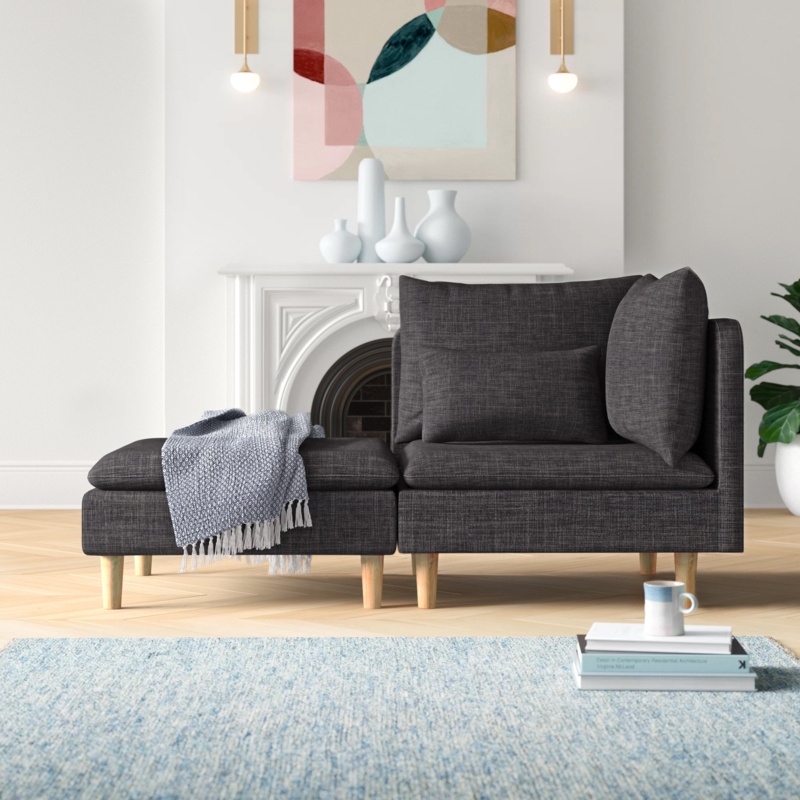 Modern Modular Chaise Lounge