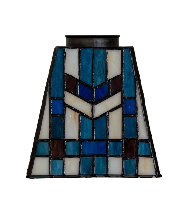 Prairie School Stylized Wheat Stalk Wall Sconce