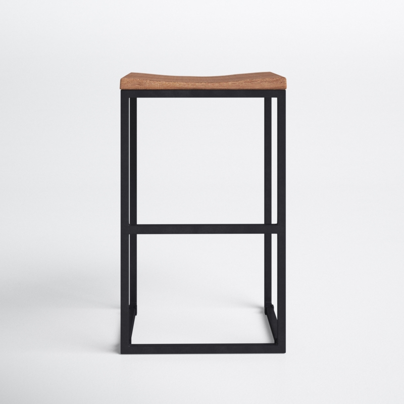 Handcrafted Mango Wood Bar Stool