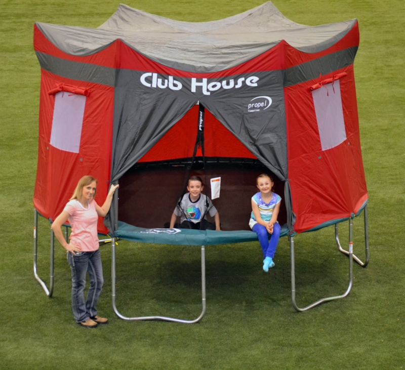 12' Trampoline Clubhouse