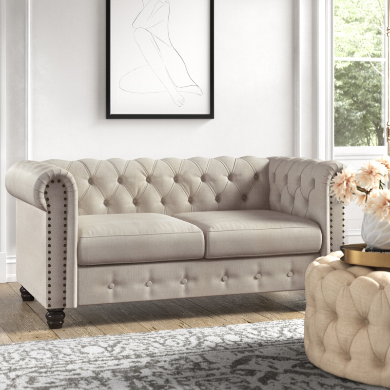 Provence 61'' Upholstered Loveseat