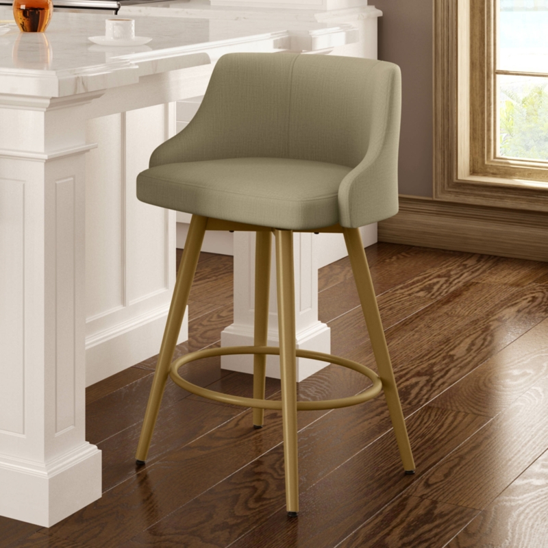 Elegant Memory Swivel Stool
