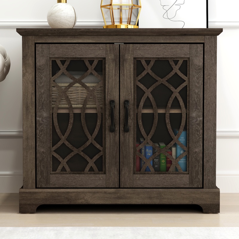 RACCON 29.3'' Tall 2 - Door Accent Cabinet