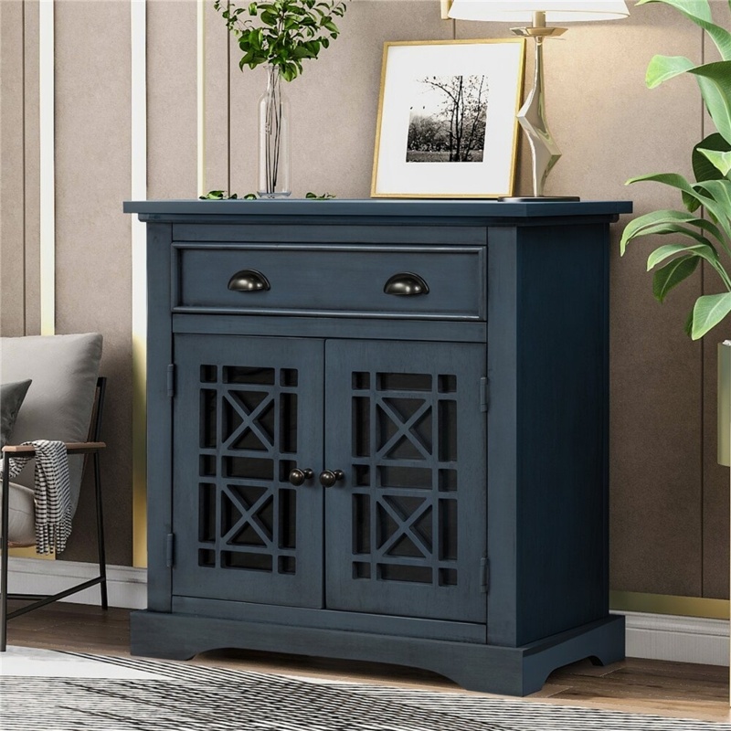 Ramah 29.5'' Tall 2 - Door Square Accent Cabinet