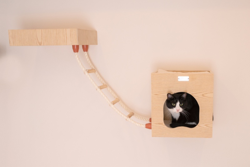 Real Wood Wall Soft Ladder
