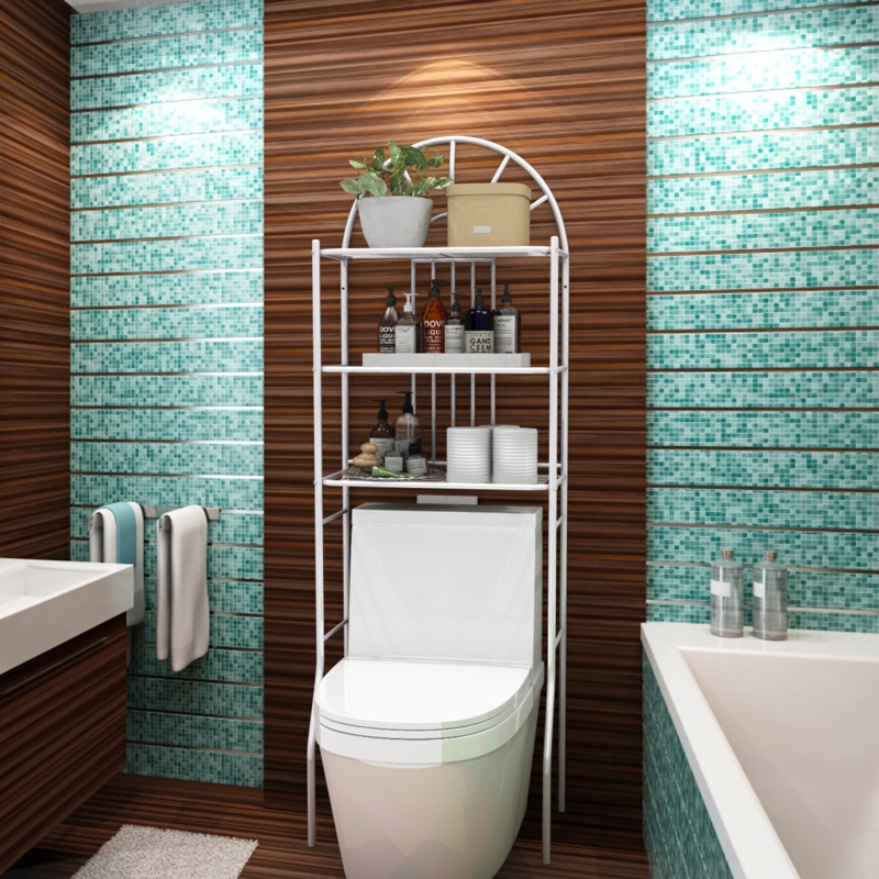 Bathroom Storage Rack Over Toilet