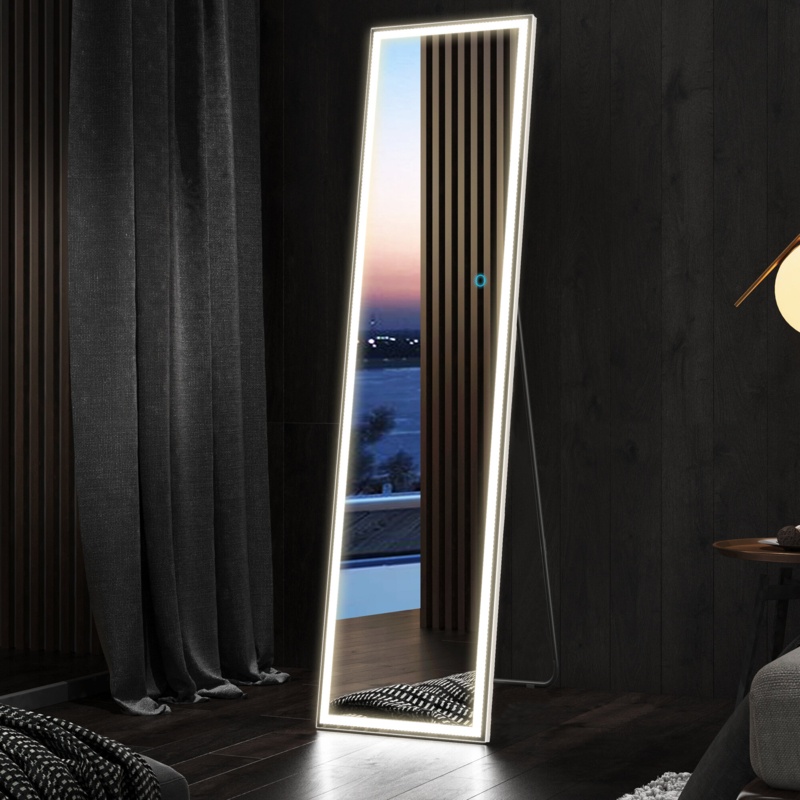 Rectangle LED Metal Mirror