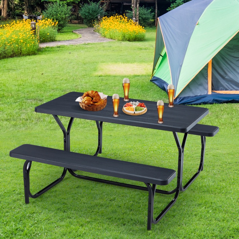 Rectangular 4 - Person Outdoor Dining Set