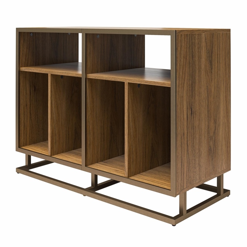 Regal Double Wide Record Station Audio Rack