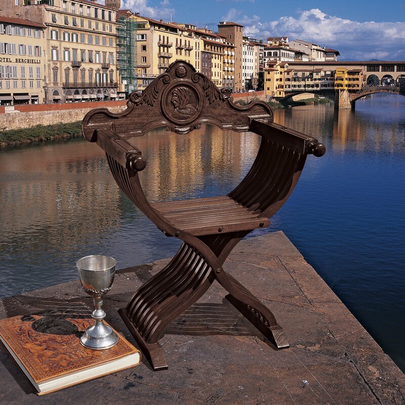 Renaissance Armchair With Folding Capabilities