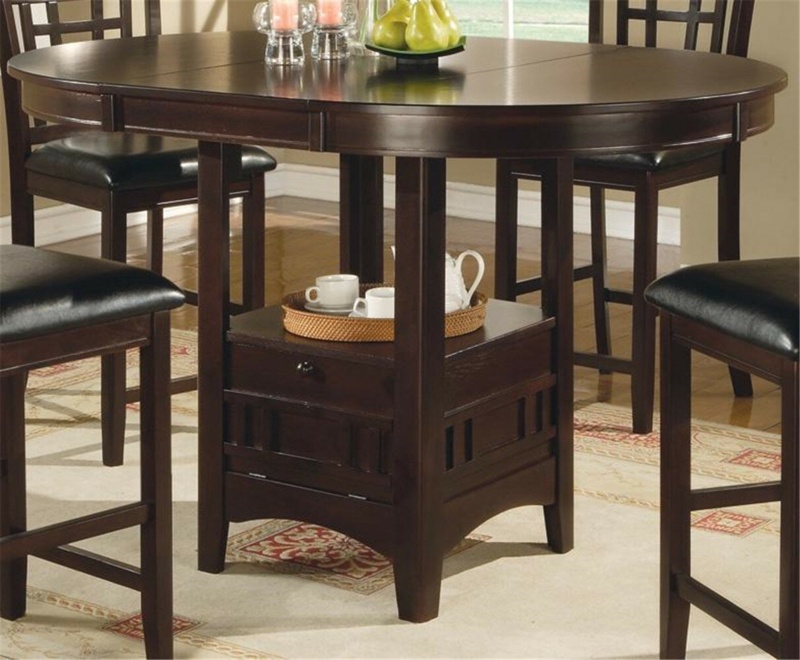 Renshaw Counter Height Extendable Dining Table