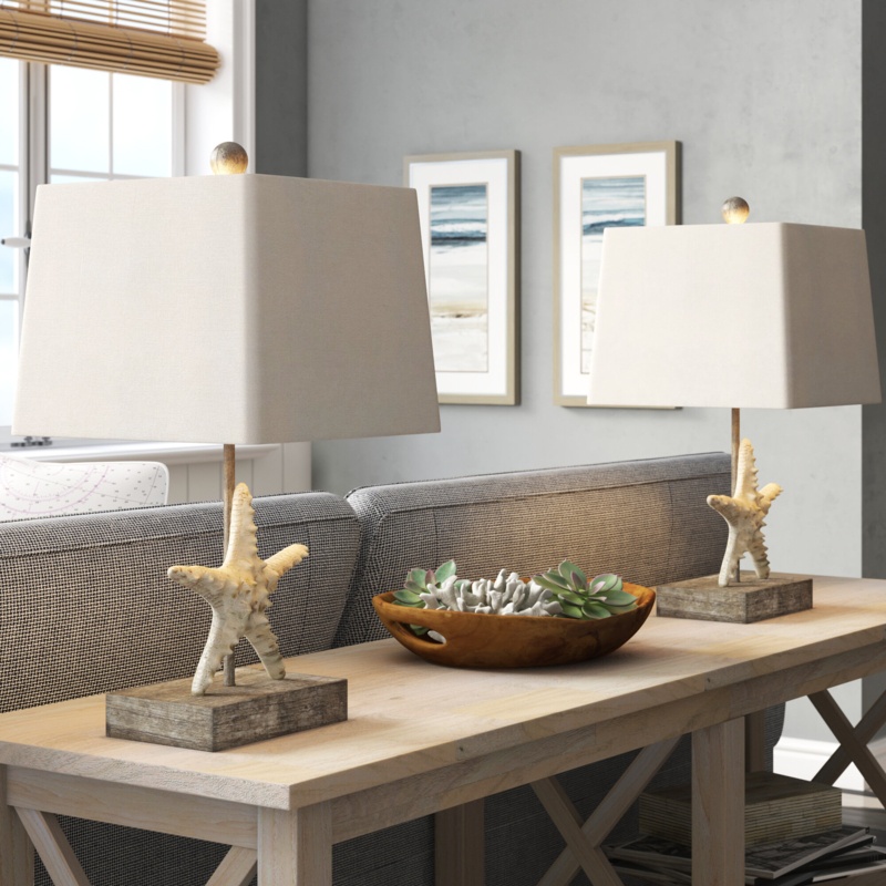 Resin Table Lamp