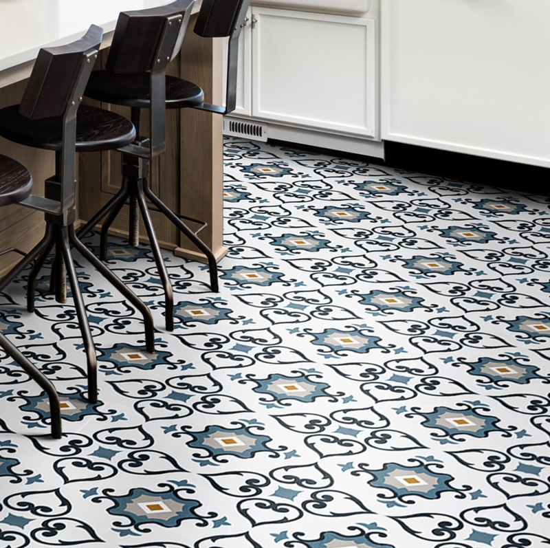 Retro Self Adhesive 12" x 12" x 1.5mm Vinyl Tile