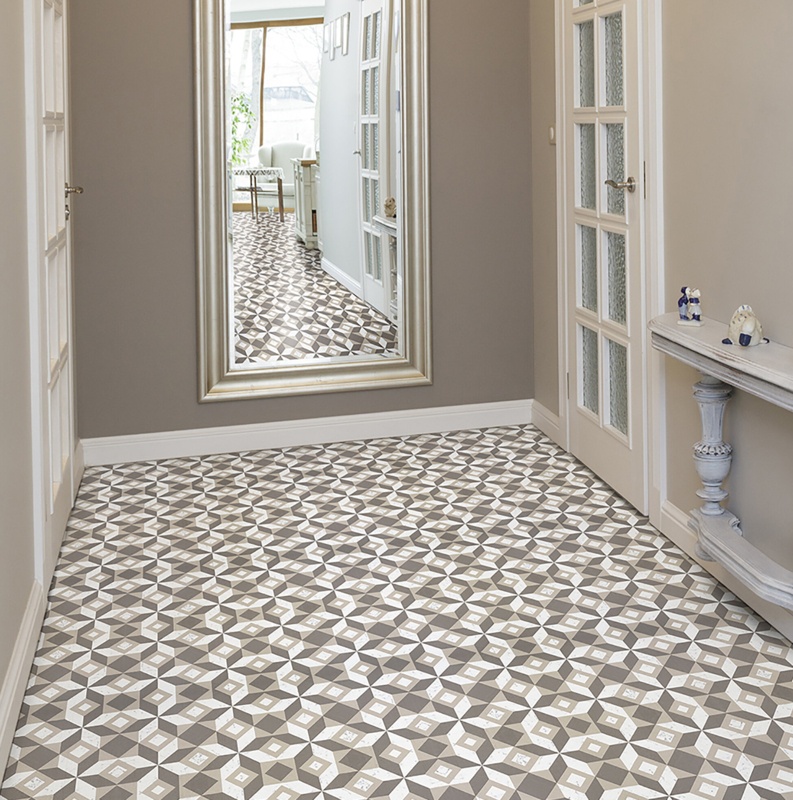 Retro Self Adhesive 12" x 12" x 1.5mm Vinyl Tile