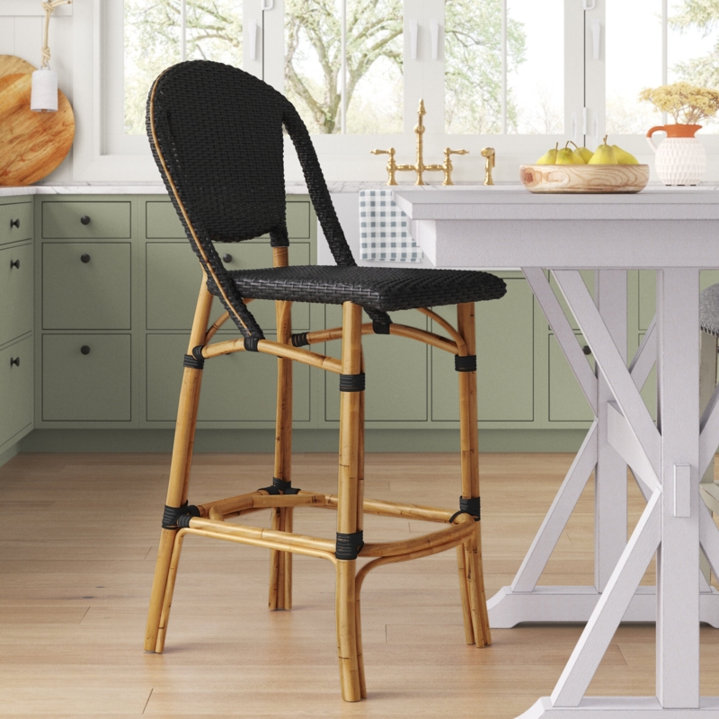 Rattan Counter Stool with ArtFibre Weave