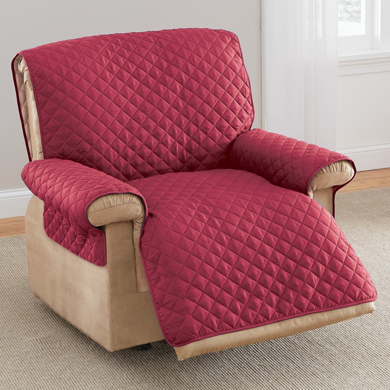 Reversible Quilted Furniture Cover