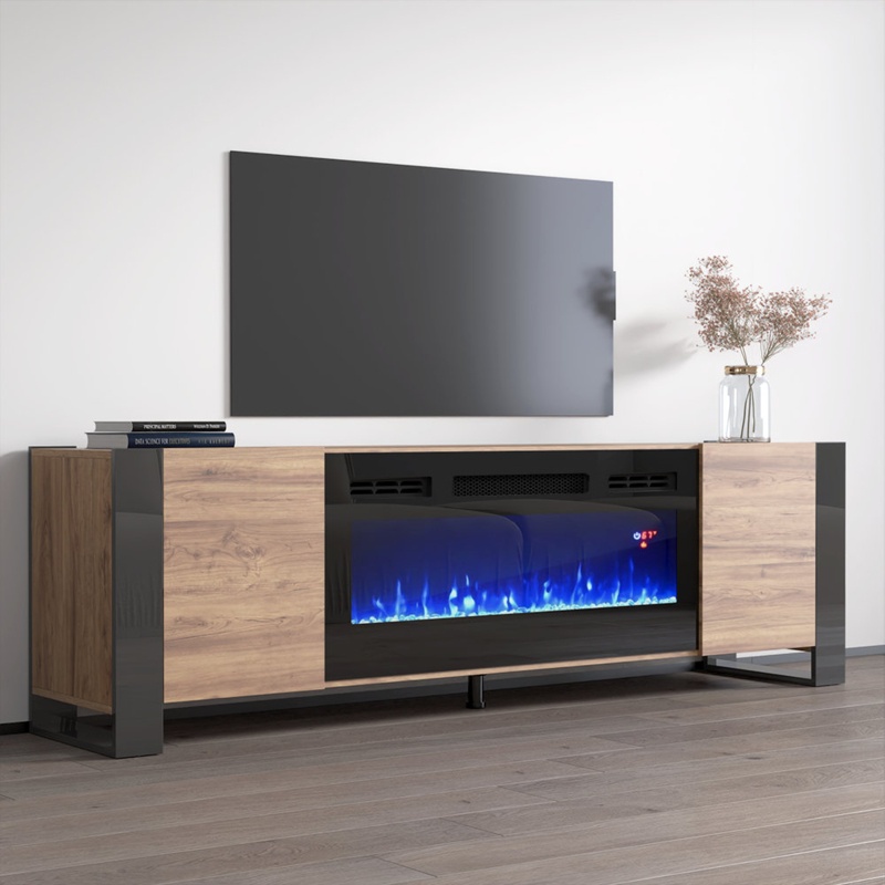 Rickeisha 77.2'' Media Console