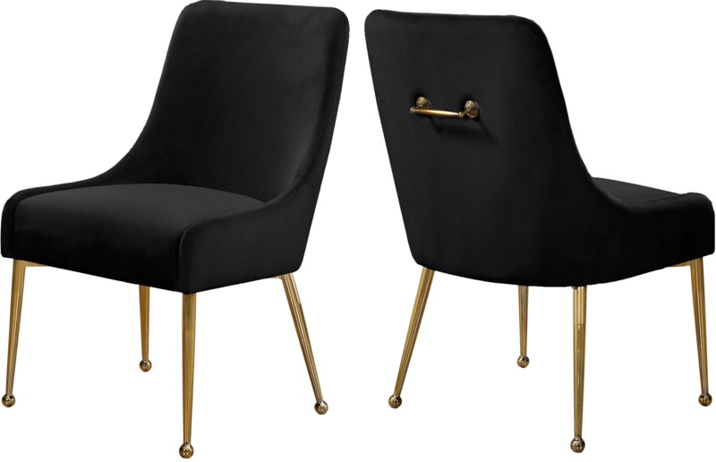 Rickyah Velvet Side Chair