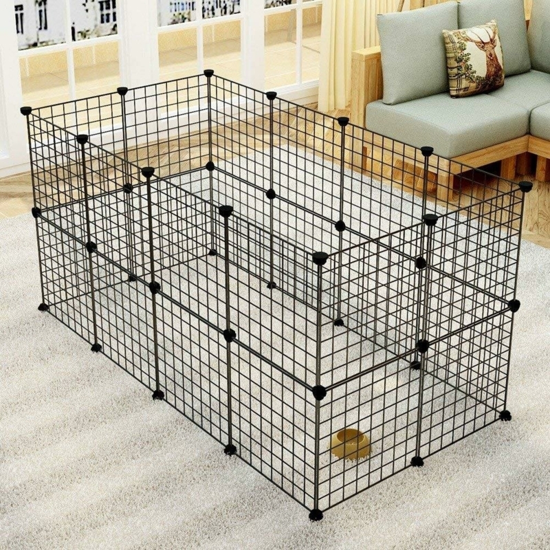 Expandable Metal Wire Pet Playpen