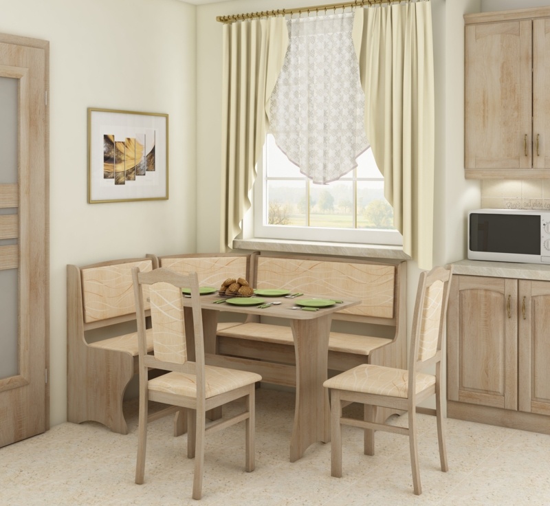 Rivale 5 - Person Breakfast Nook Dining Set