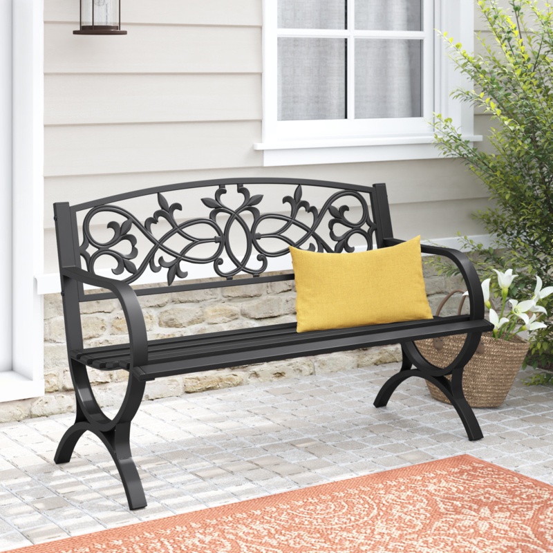 Robbin Metal Outdoor Bench