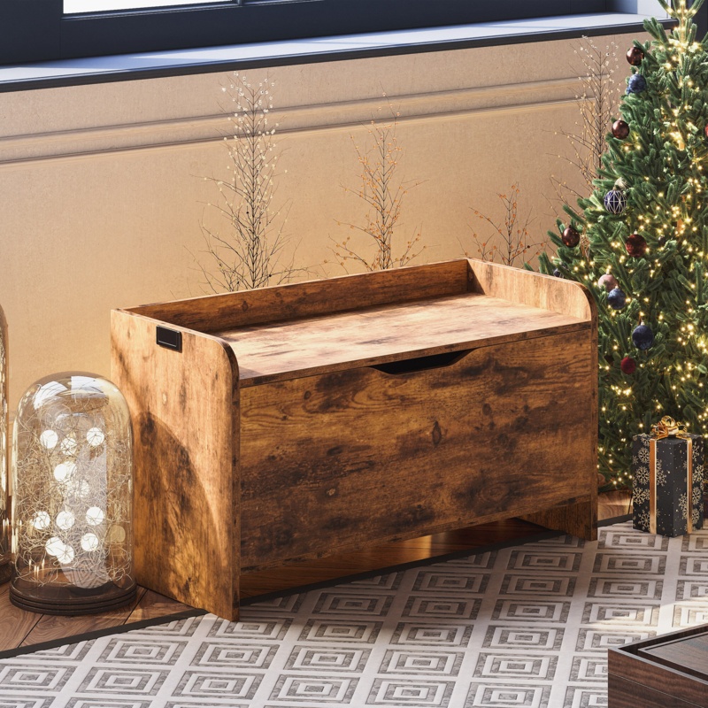 Lift-Top Storage Bench