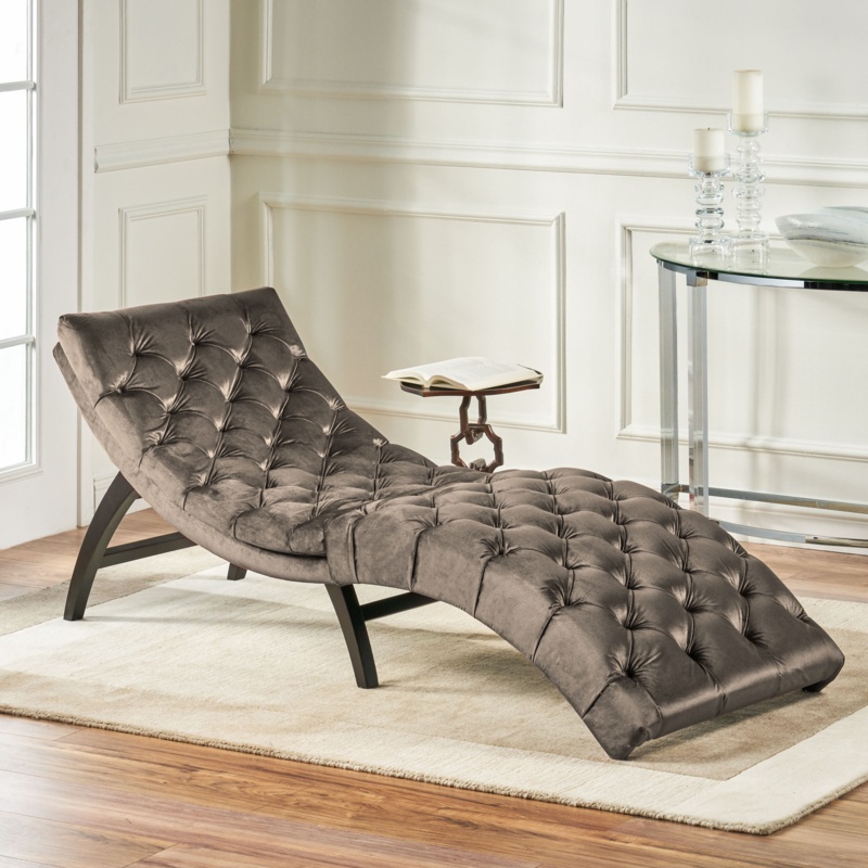 Rojo Upholstered Chaise Lounge