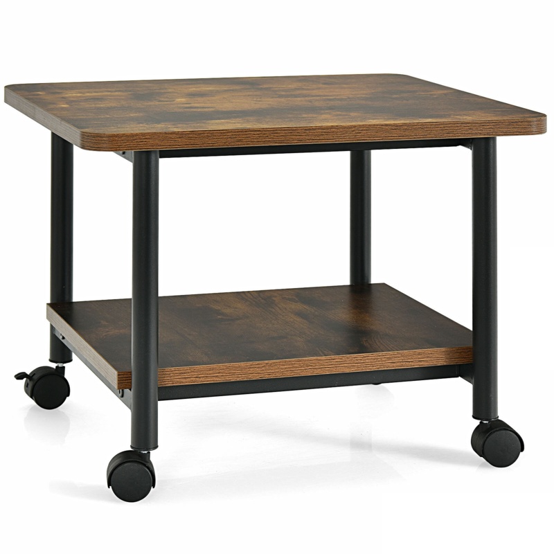 Rolling Under Desk Printer Cart