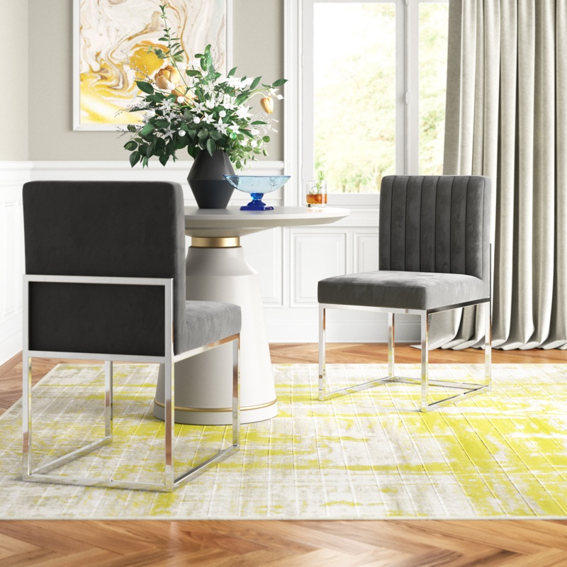 Roscoe Velvet Side Chair