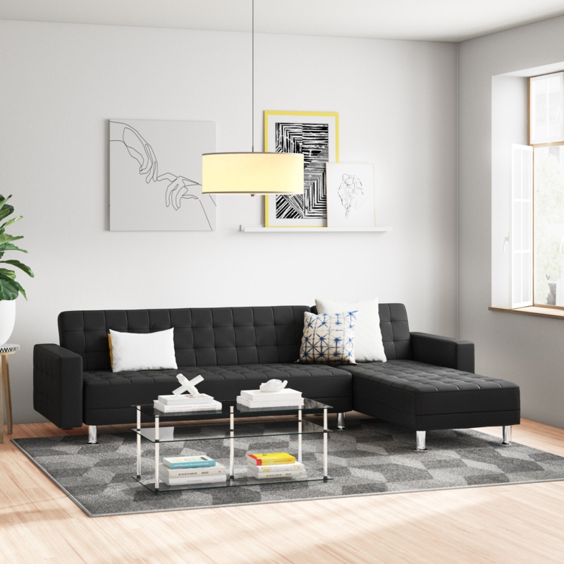 Modular Sleeper Sofa with Chaise Sectional