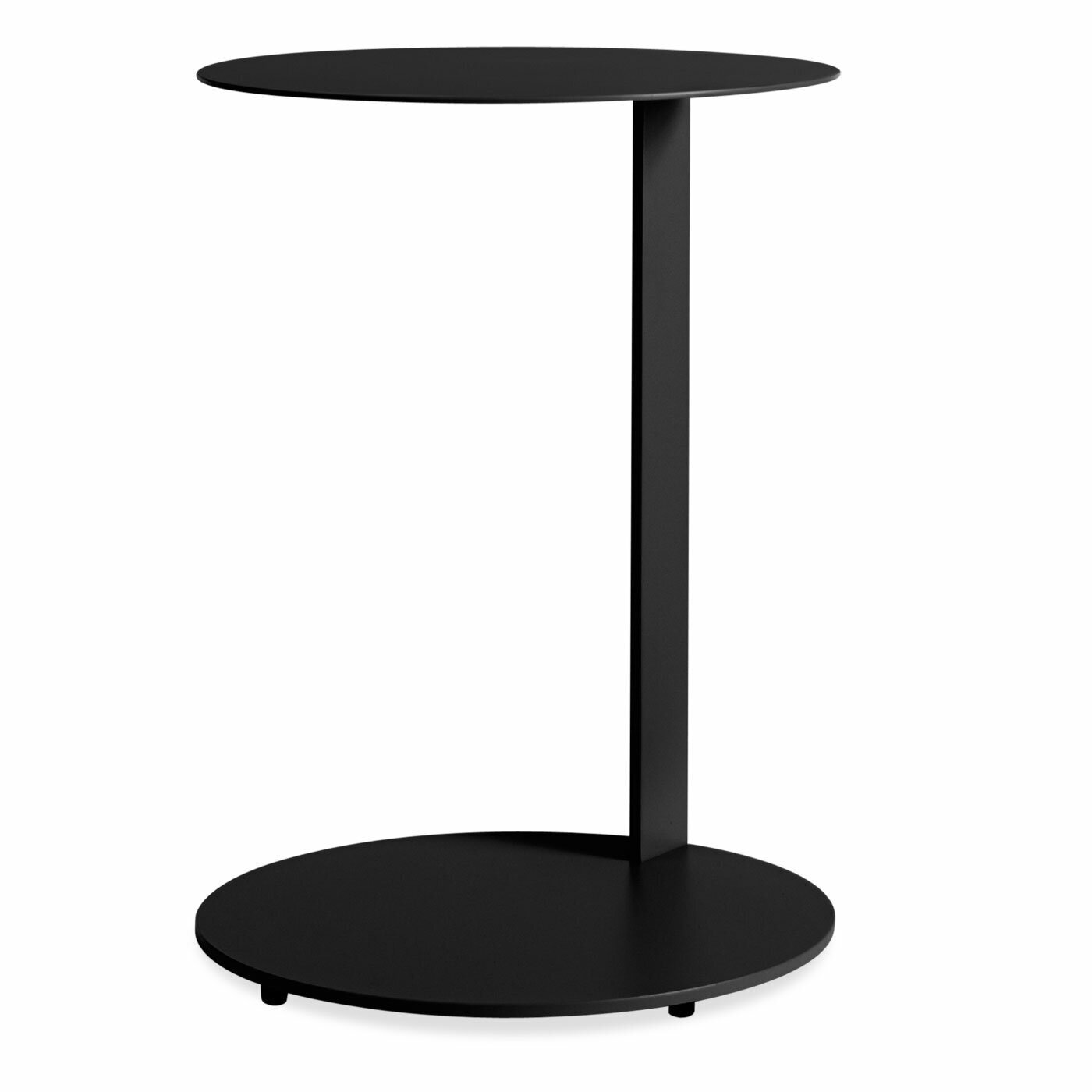 Round Side Table for Recliner Sofa