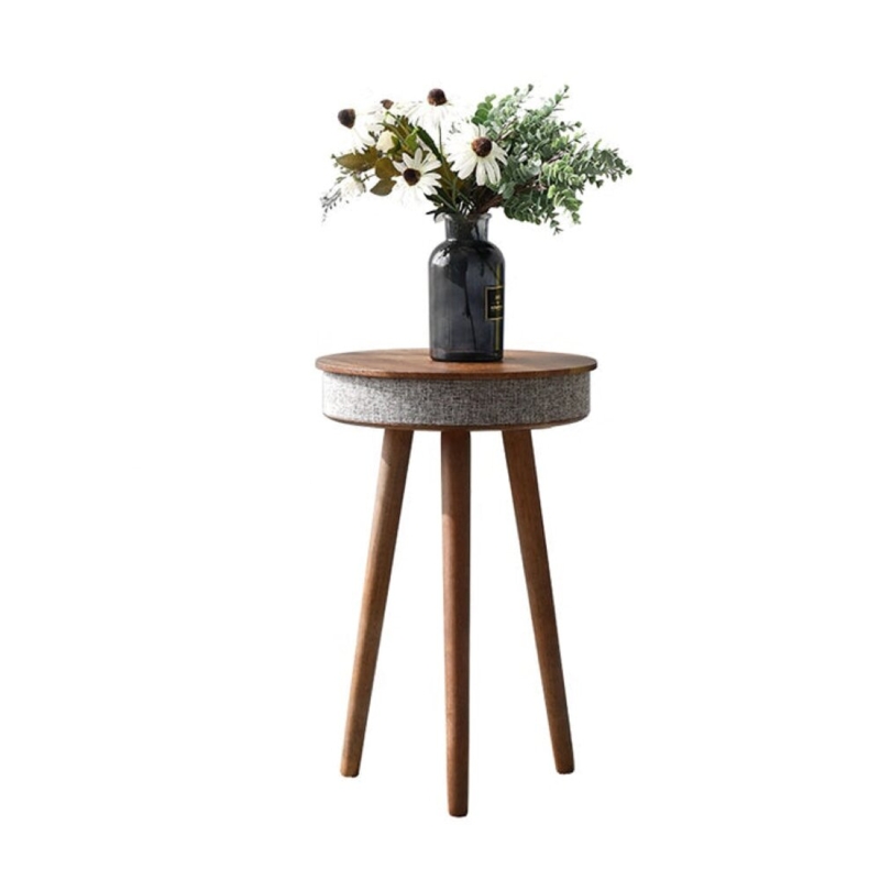 Immersive Smart Table with Bluetooth Speaker and Wireless Charger